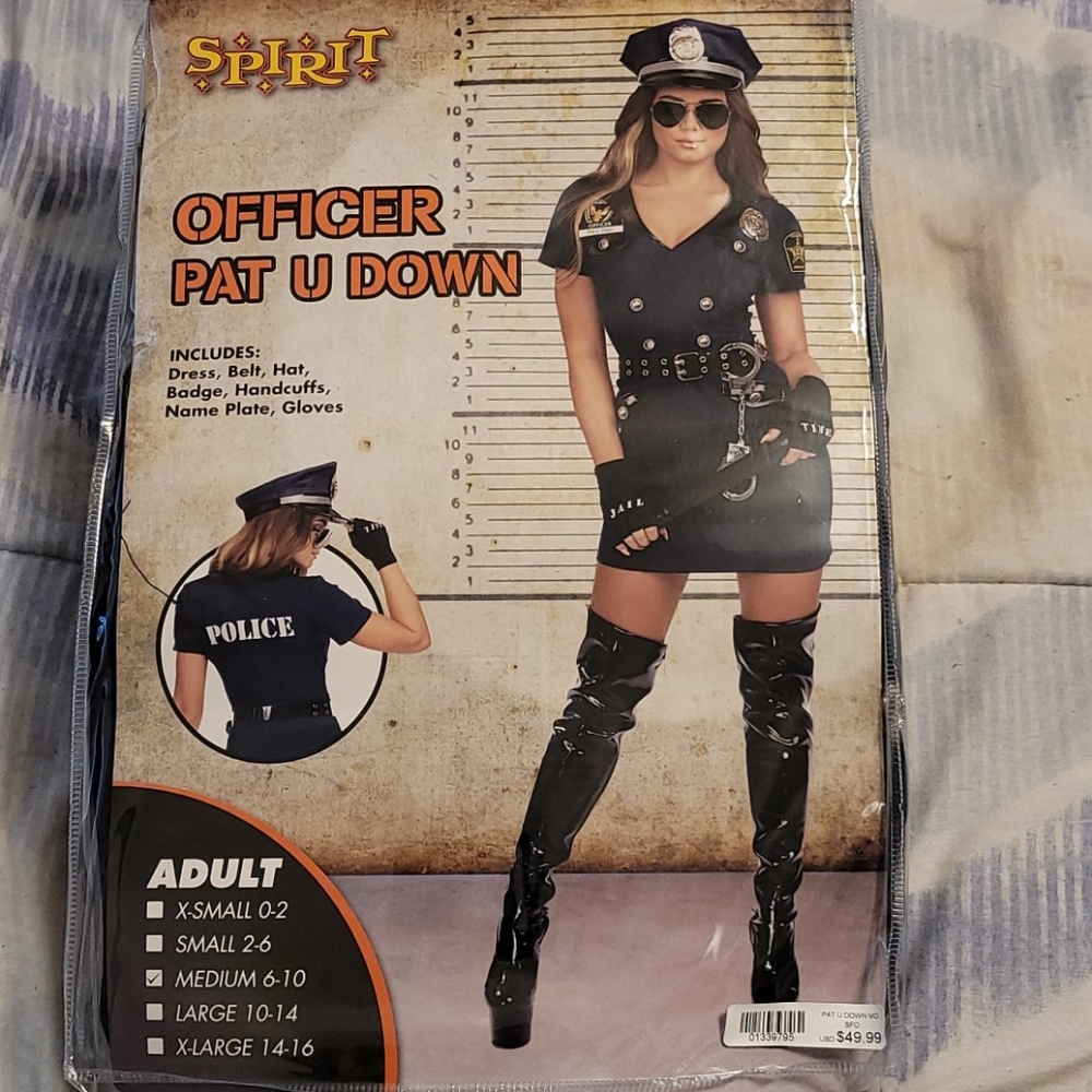 Women's Halloween Police Costume